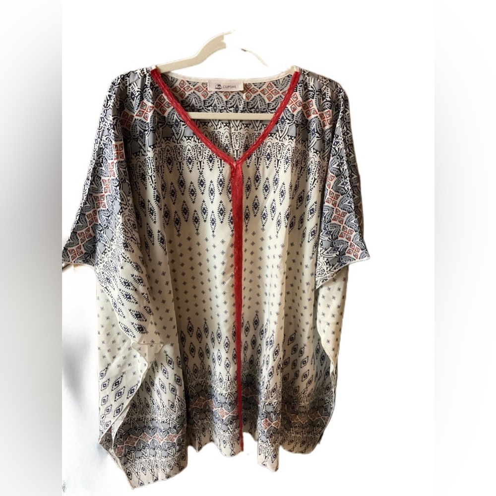 Cupshe Oversized Boho Beach Coverup